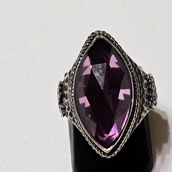 Bohemian Bali Legacy Lilac Quartz Ring Size 5! - Picture 10 of 14